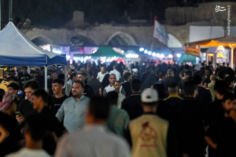 عکس/ خیل عظیم زائران در سامرا برای شهادت پدر امام زمان(عج)