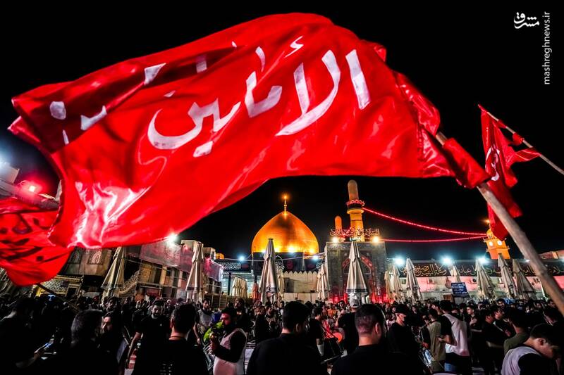 عکس/ خیل عظیم زائران در سامرا برای شهادت پدر امام زمان(عج)