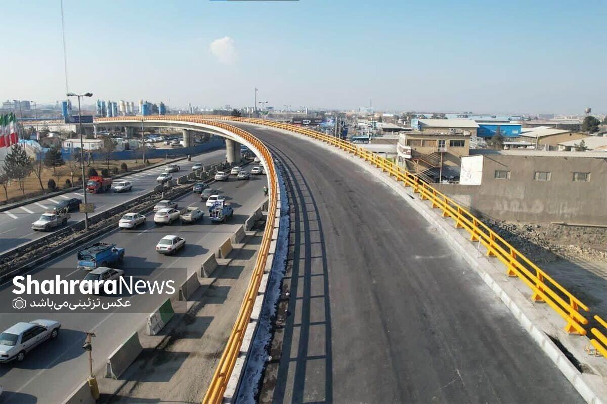آغاز عملیات اجرایی پل چپگرد غیرهمسطح سه‌راه فردوسی مشهد