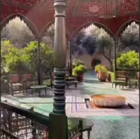 باغ مخفی باشکوه در مراکش 