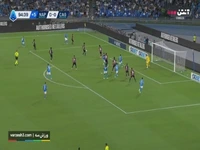 گل لحظه آخر ناپولی به کالیاری توسط آنگیسا