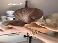 اینجوری موهات رو شنیون کن