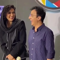 اختلاف قدی عمو پورنگ با پریناز ایزدیار سوژه شد