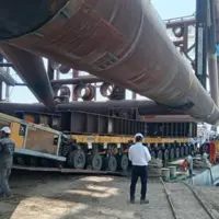 بارگیری پایه سکوی فاز ۱۱ پارس‌جنوبی