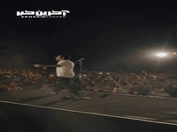 همخوانی مخاطبان با رضا بهرام در کنسرت نیاوران