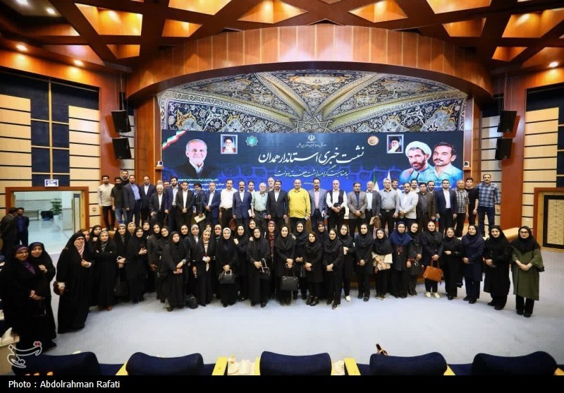 نشست خبری استاندار همدان