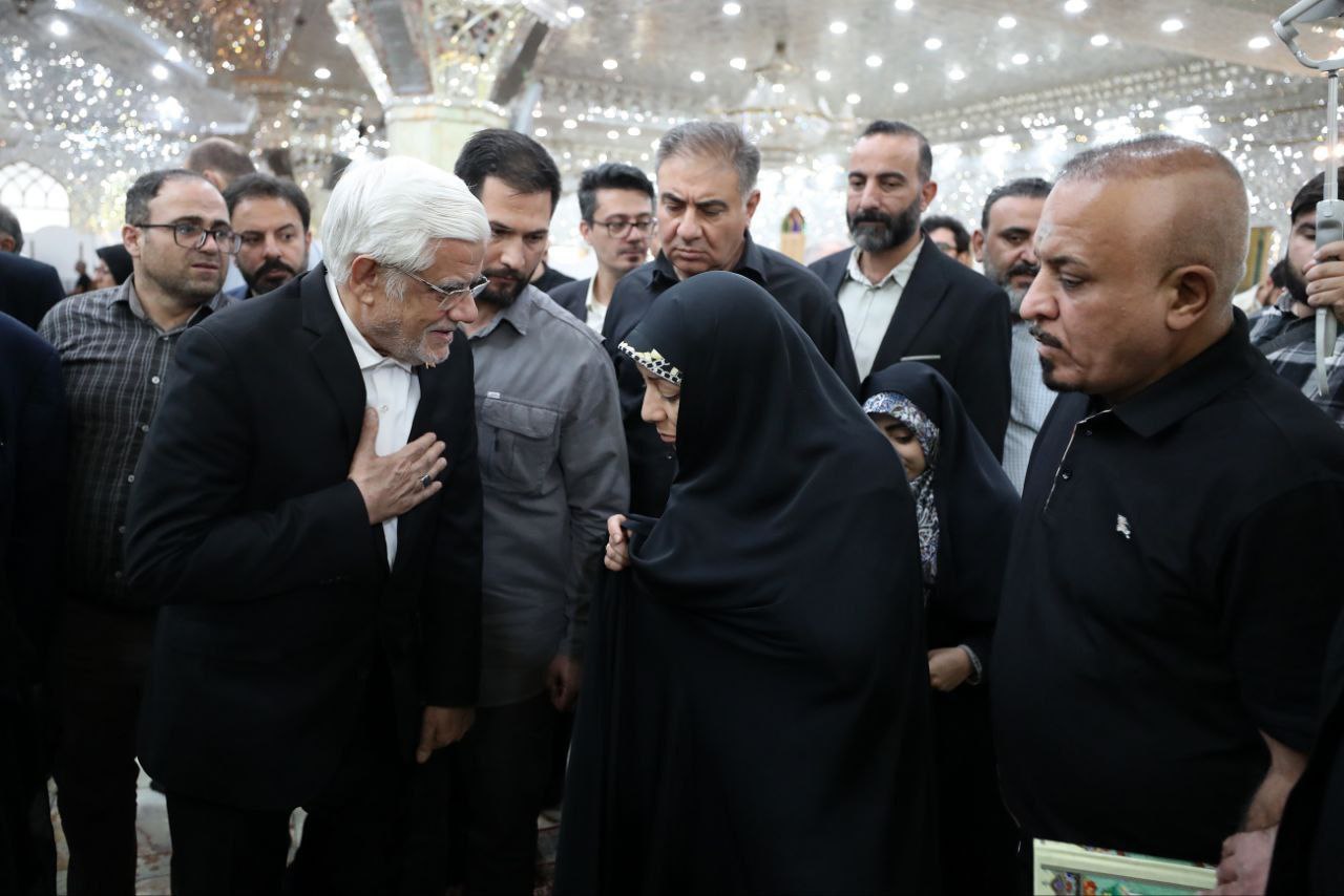 زیارت شامگاهی معاون اول رئیس‌جمهور در حرم حضرت عبدالعظیم حسنی(ع)