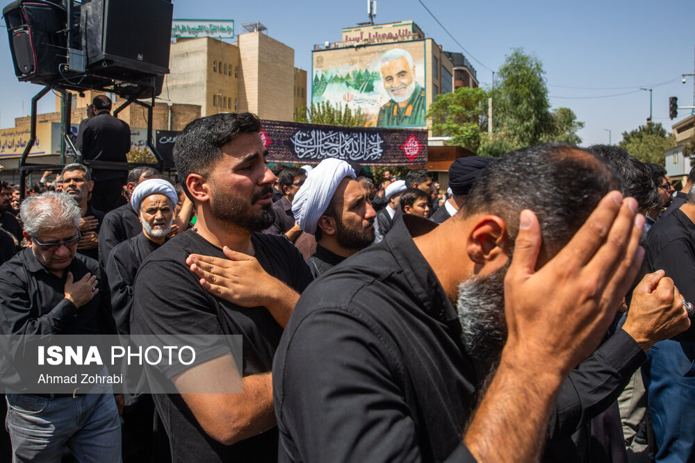 عکس/ عزاداری سالروز شهادت امام حسن عسکری(ع) در قم