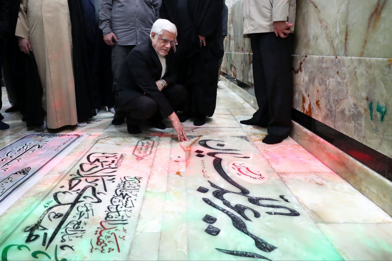 زیارت شامگاهی معاون اول رئیس‌جمهور در حرم حضرت عبدالعظیم حسنی(ع)