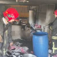 آتش‌سوزی کارگاه خیاطی در خیابان بلال مشهد