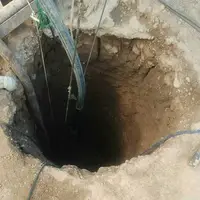چاه، مرد میانسال را بلعید!