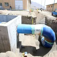 عکس/ اتصال آب سد طالقان به تهران 