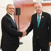 دیدار پزشکیان و اردوغان
