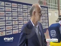 نبی: دستورات تاکتیکی کادرفنی در نیمه دوم اجرا شد