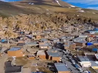 «کندوان» از معدود روستاهای صخره‌ای مسکونی دنیا