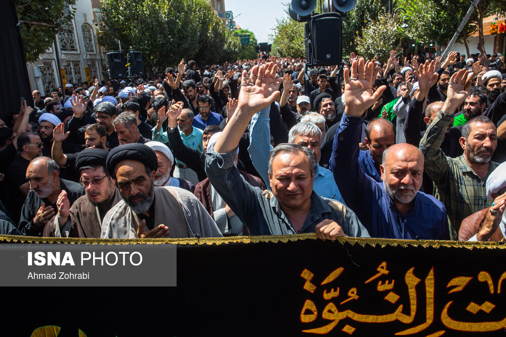 عکس/ عزاداری سالروز شهادت امام حسن عسکری(ع) در قم