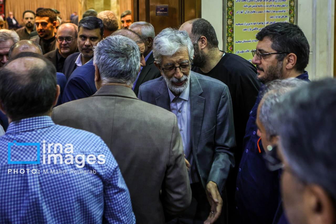 مجلس ترحیم چهلم «احمد توکلی»
