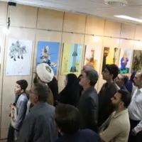 جشنواره ملی کاریکاتور «ای ایران» در خرم‌آباد افتتاح شد