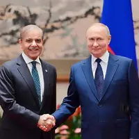 دعوت پوتین از شهباز شریف برای سفر به مسکو