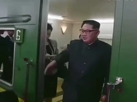 "کیم جونگ اون" با قطار ضدگلوله خود وارد پکن شد