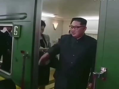 "کیم جونگ اون" با قطار ضدگلوله خود وارد پکن شد