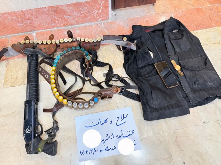 یک شرور مسلح؛ قاتل سابقهدار در درگیری با پلیس فارس کشته شد