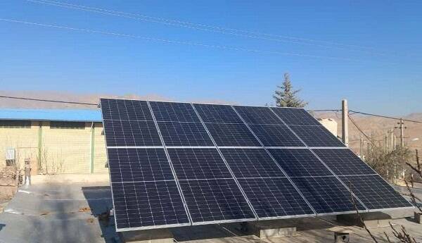 آغاز بهرهبرداری از هزار پنل خورشیدی در گلستان
