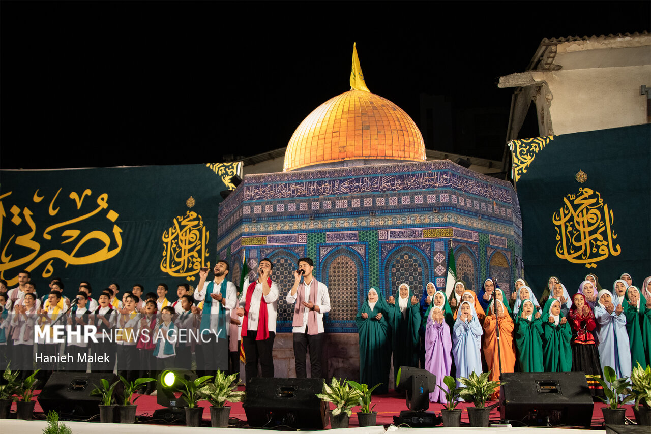 مراسم جشن بیعت با امام زمان(عج) در گرگان