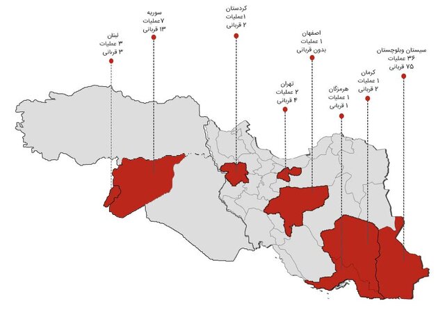 جزئیات قابل تامل گزارش سالانه تروریسم در ایران ۱۴۰۳