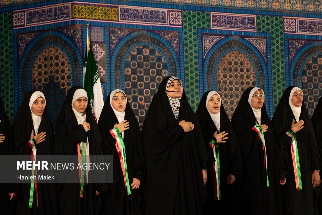 مراسم جشن بیعت با امام زمان(عج) در گرگان
