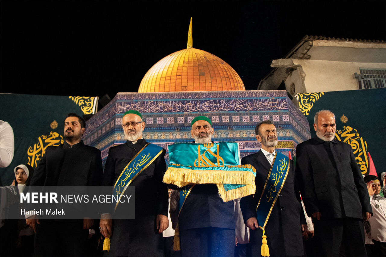 مراسم جشن بیعت با امام زمان(عج) در گرگان