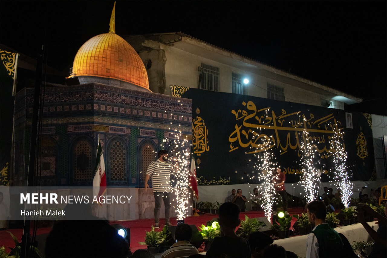مراسم جشن بیعت با امام زمان(عج) در گرگان