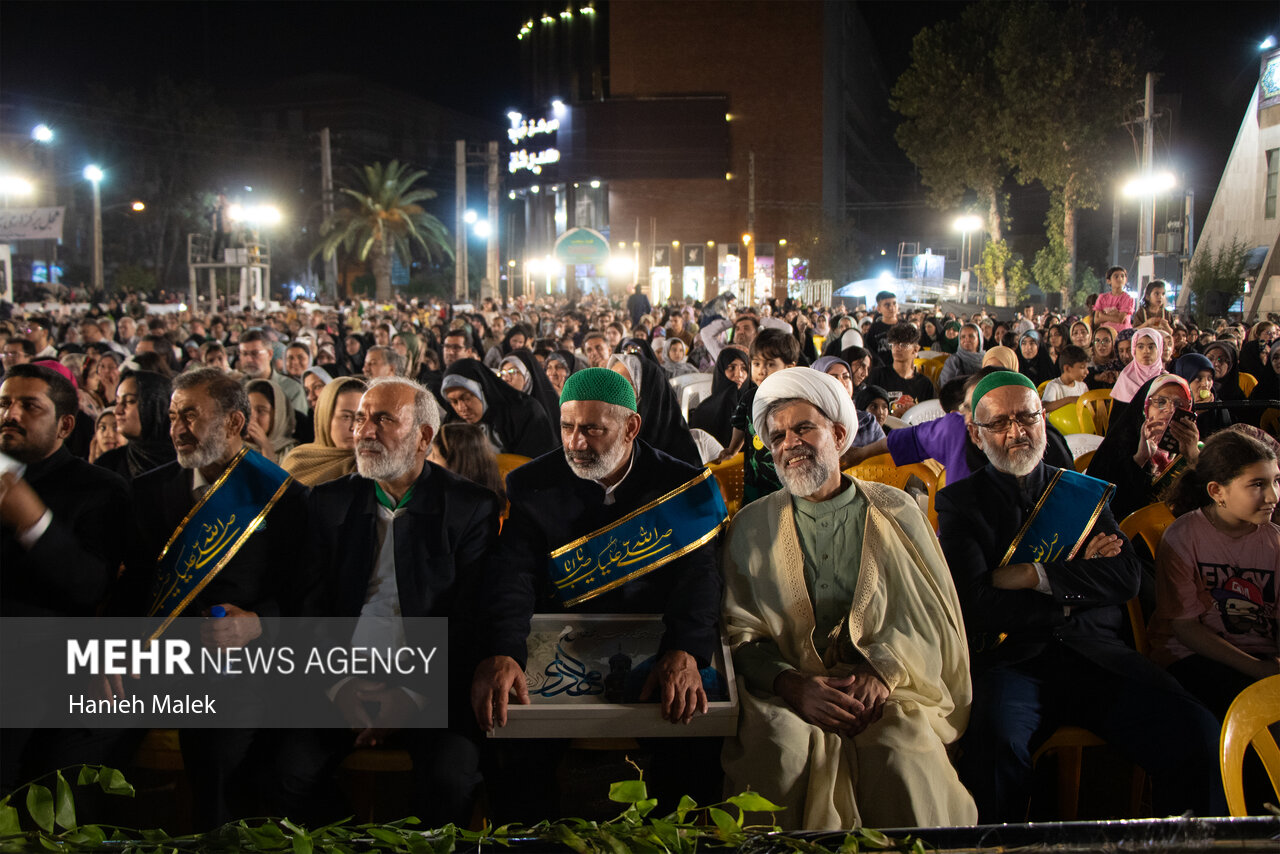 مراسم جشن بیعت با امام زمان(عج) در گرگان