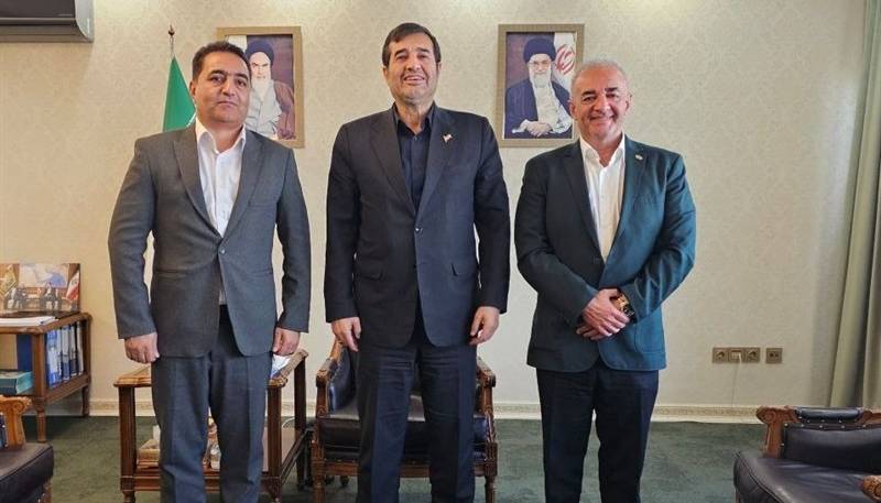 دیدار نصیرینژاد و خسرویار با وزیر ورزش و جوانان