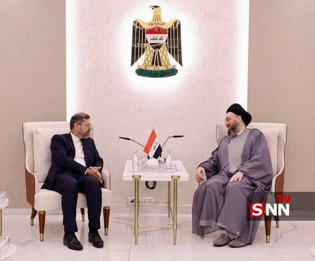 دیدار عمار حکیم با سعید خطیب‌زاده 