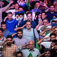 عکس/ جشن بزرگ عید بیعت در میدان امام حسین (ع)