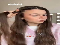 مدل مو شیک جلو سر!
