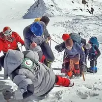 فوت کوهنورد ۸۲ ساله در آغوش دماوند