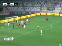 گل اول جوانان ایران به هنگ کنگ