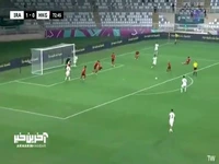 گل دوم جوانان ایران به هنگ کنگ توسط امیرمحمد رزاقی نیا در دقیقه 74 