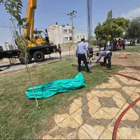 فوت یک کارگر بر اثر نشت گاز در بلوار محراب جنوبی شیراز