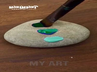 دریاچه ای سبز در دل جنگل