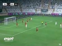 ضربه کسری طاهری به تیرک دروازه هنگ کنگ برخورد کرد