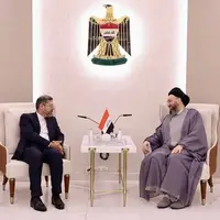 خطیب‌زاده با عمار حکیم دیدار کرد
