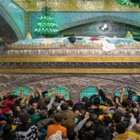 چراغانی حرم مطهر امام رضا(ع) به مناسبت اعیاد ماه ربیع الاول