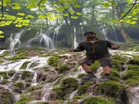 آبشار زیبای اوبن مازندران