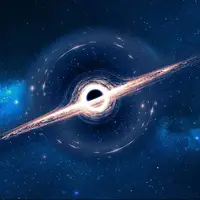 تجسم خیره‌کننده‌ای از یک سیاه‌چاله 