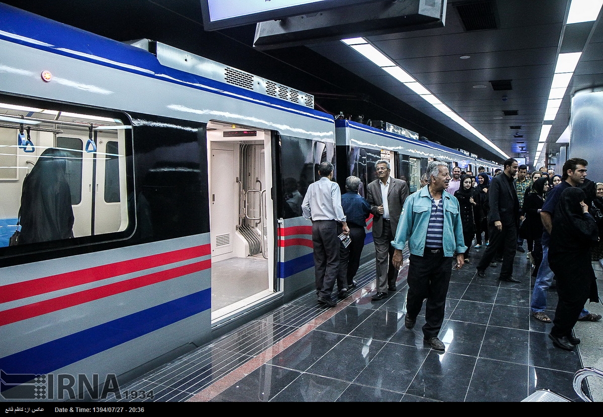 محدودیت خدمات‌رسانی در خط ۷ متروی تهران