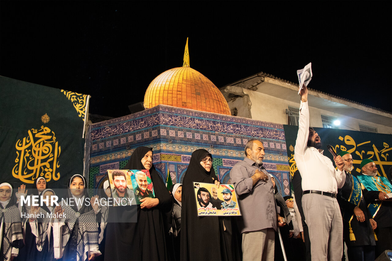 مراسم جشن بیعت با امام زمان(عج) در گرگان