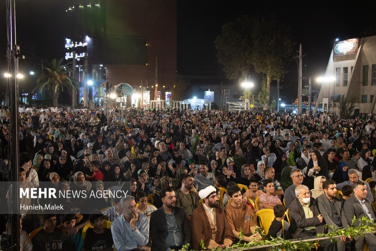 مراسم جشن بیعت با امام زمان(عج) در گرگان